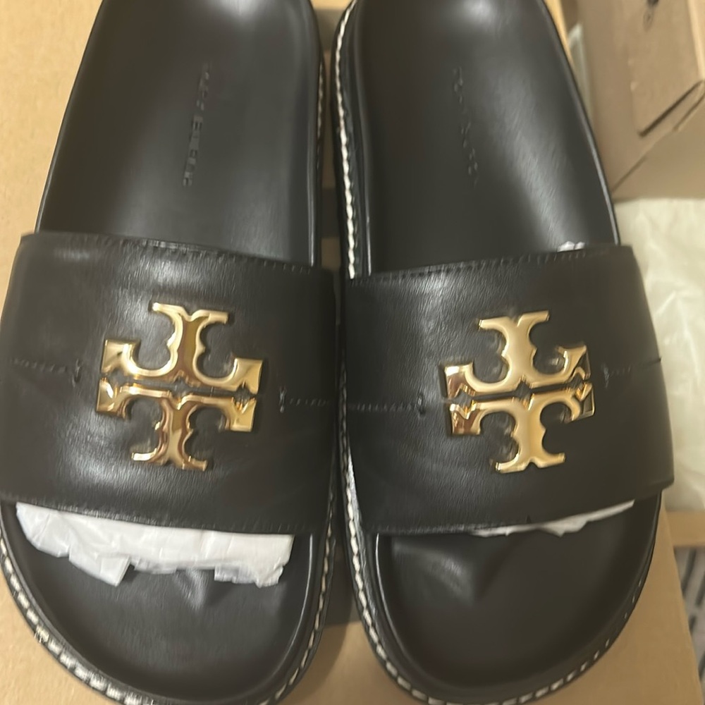 Tory Burch black sandals